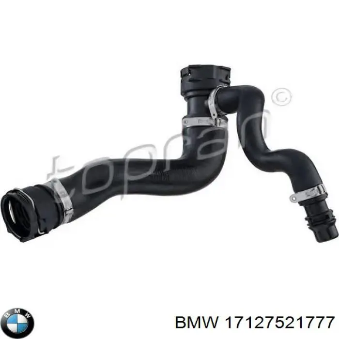 Mangueira (cano derivado) do radiador de esfriamento superior BMW 17127521777 preço, a partir de 41,75 USD