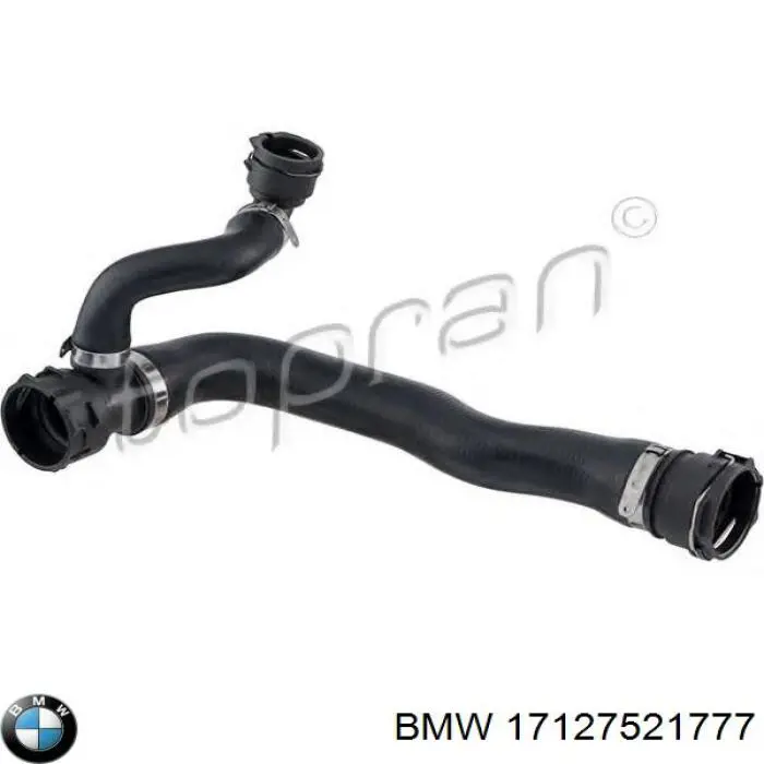 Compre 17127521777 BMW Mangueira (cano derivado) do radiador de esfriamento superior
