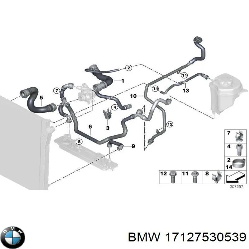 17127530539 BMW 