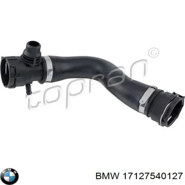 Mangueira (cano derivado) do radiador de esfriamento superior BMW 17127540127 preço, a partir de 36,64 USD