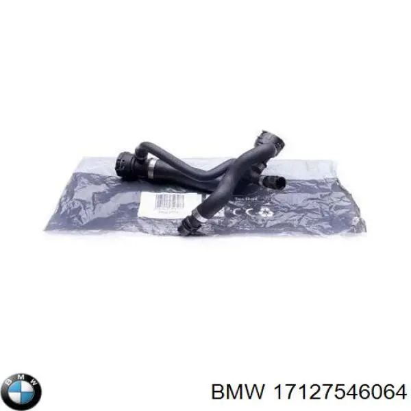 17127546064 BMW Mangueira (cano derivado) do radiador de esfriamento superior