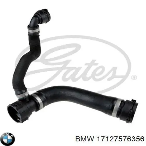 Mangueira (cano derivado) do radiador de esfriamento superior BMW 17127576356 preço, a partir de 32,70 USD