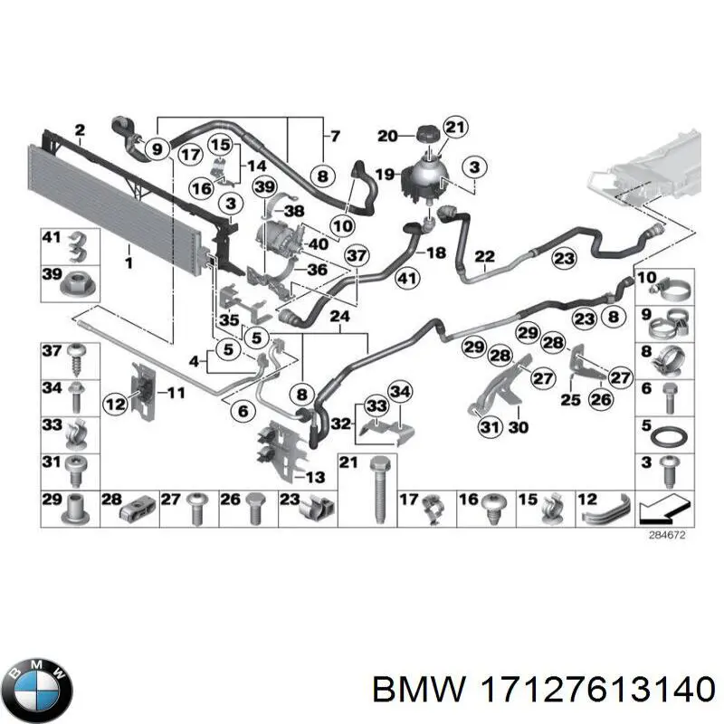 BMW 17127613140 preço, a partir de 16,10 USD