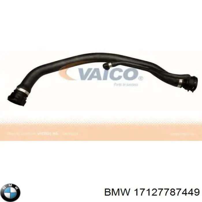 17127787449 BMW Mangueira (cano derivado) do radiador de esfriamento superior