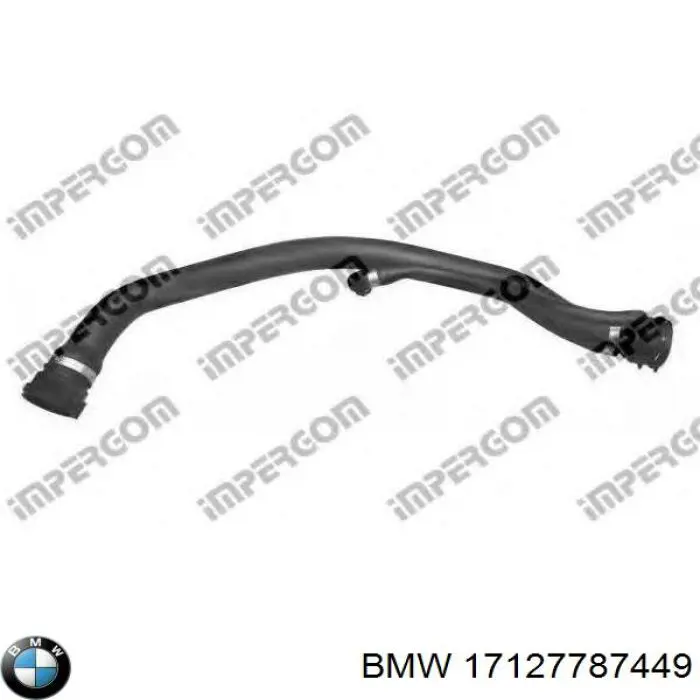 Mangueira (cano derivado) do radiador de esfriamento superior BMW 17127787449 preço, a partir de 57,48 USD