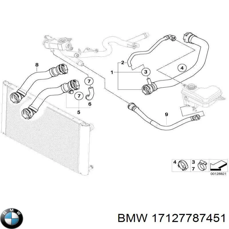  BMW 17127787451 preço, a partir de 100,70 USD