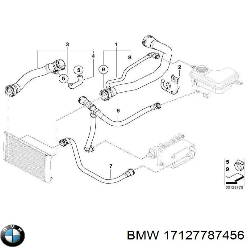  BMW 17127787456 preço, a partir de 65,59 USD