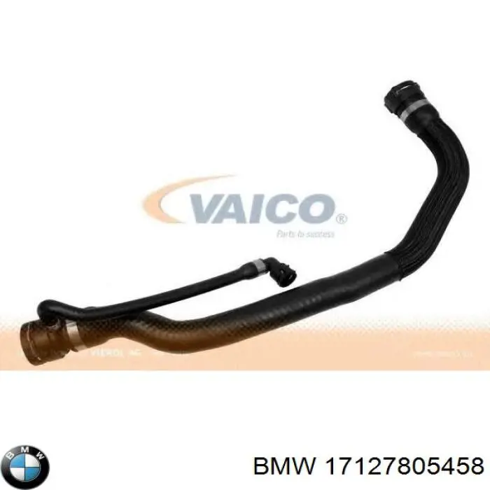Compre 17127805458 BMW Mangueira (cano derivado) do radiador de esfriamento superior
