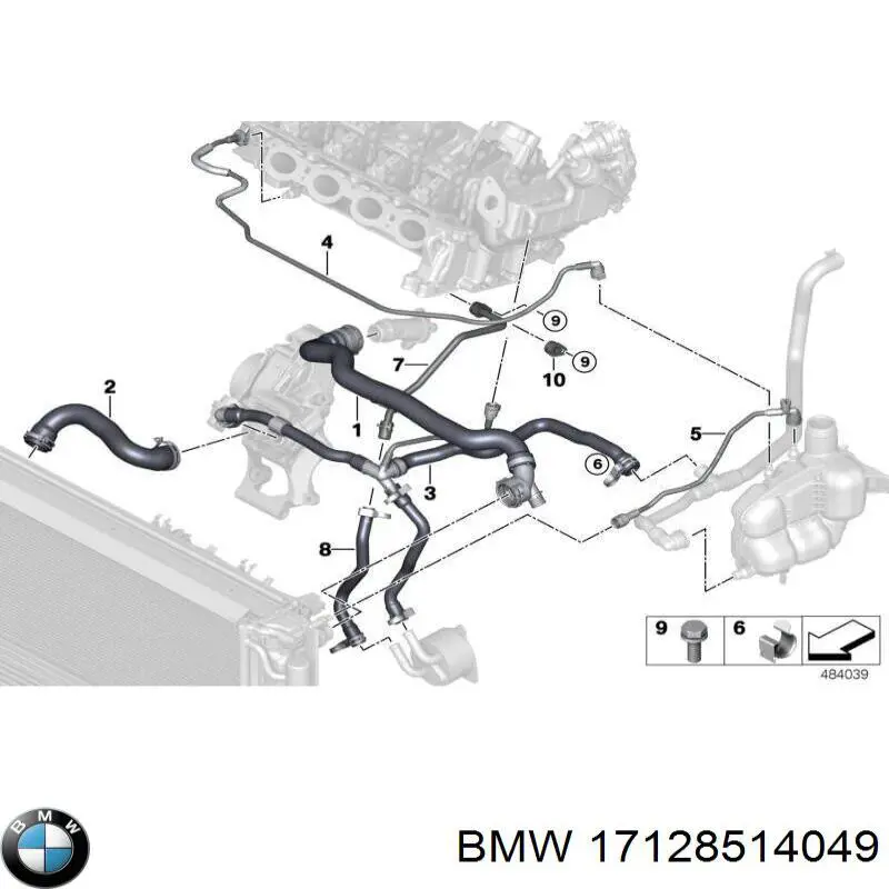 Compre 17129887040 BMW 