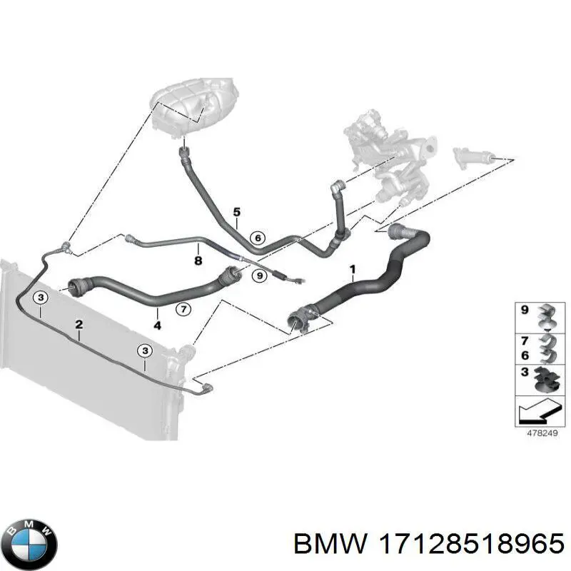  BMW 17128518965 preço, a partir de 63,50 USD