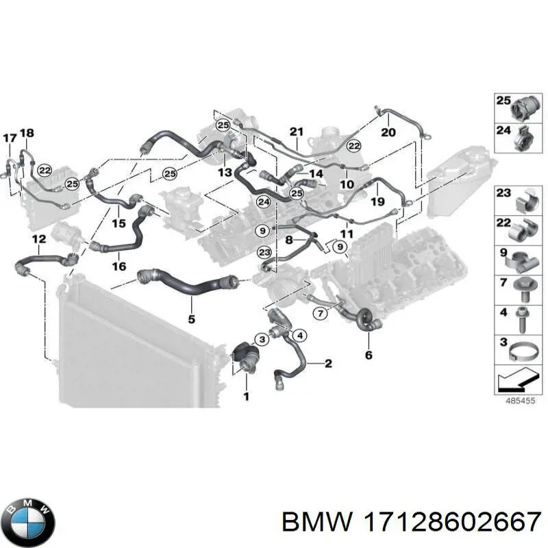 17128602667 BMW 