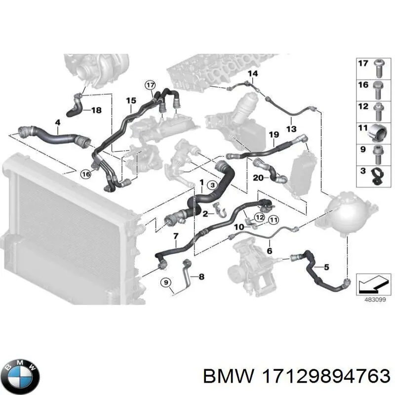  BMW 17129894763