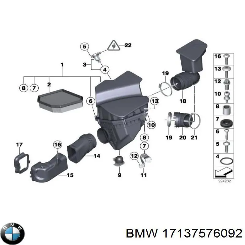  BMW 17137576092 preço, a partir de 47,37 USD