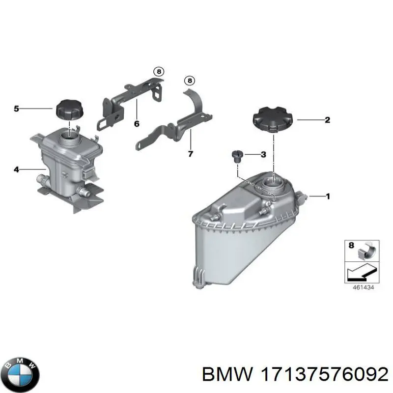 Compre 17137576092 BMW 