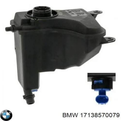 Tanque de expansão do sistema de esfriamento BMW 17138570079 preço, a partir de 57,44 USD