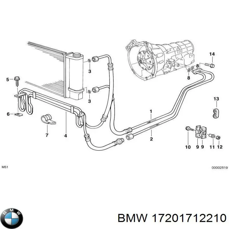 Compre 17201712210 BMW 