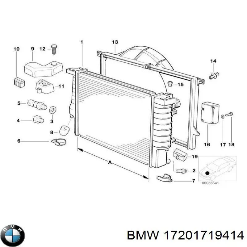  BMW 17201719414 preço, a partir de 13,02 USD