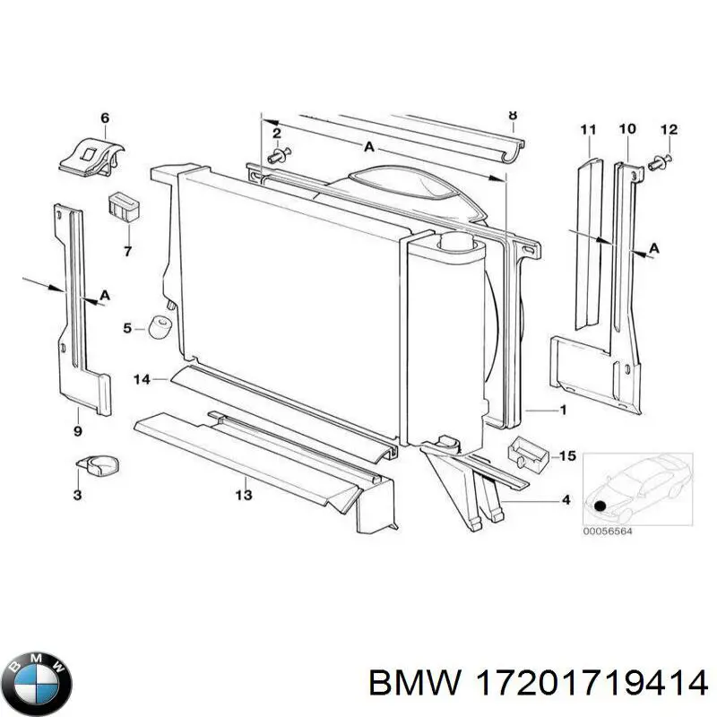 Compre 17201719414 BMW 
