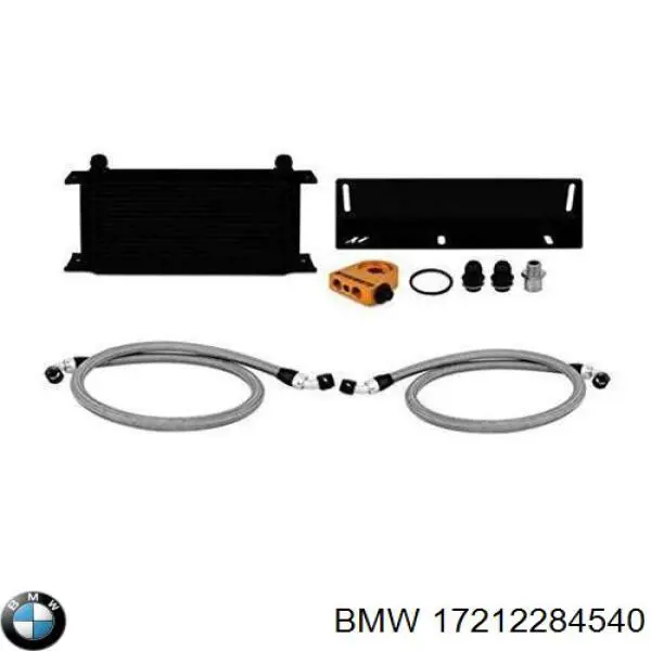 Compre 17212284540 BMW Radiador de óleo