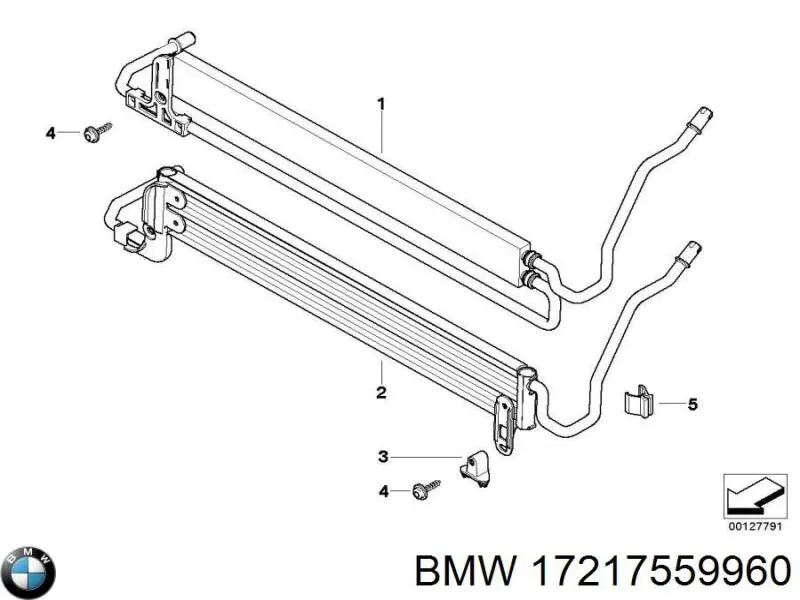 Radiador da Direção hidrâulica assistida BMW 17217559960 preço, a partir de 106,25 USD