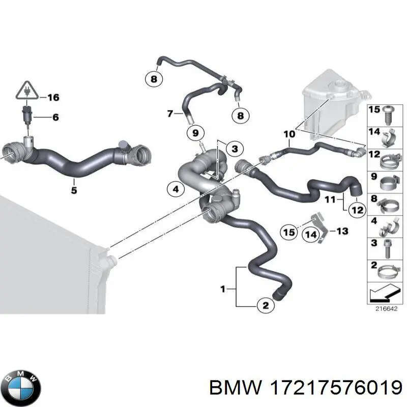 17217576019 BMW 