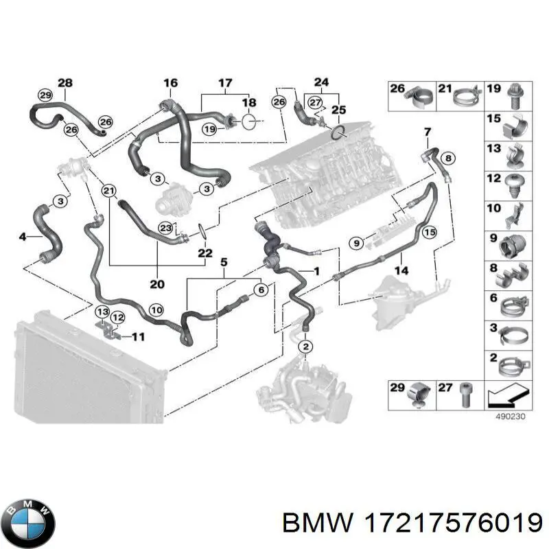  BMW 17217576019 preço, a partir de 35,29 USD