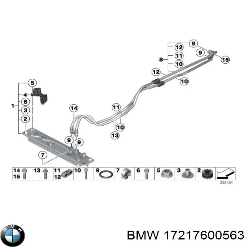 Termostato do sistema de esfriamento de óleo da Caixa Automática de Mudança BMW 17217589340 preço, a partir de 134,68 USD