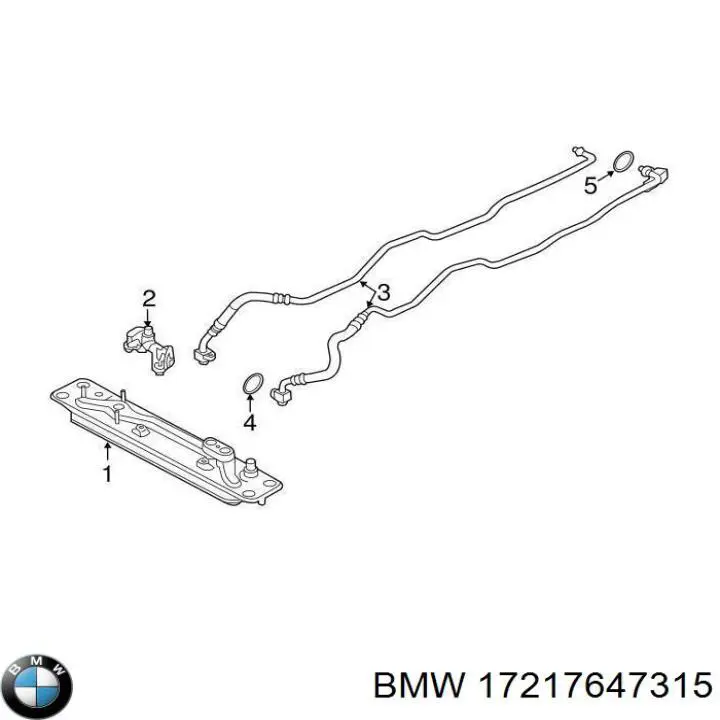Radiador de esfriamento, Caixa Automática de Mudança BMW 17217647315 preço, a partir de 179,14 USD