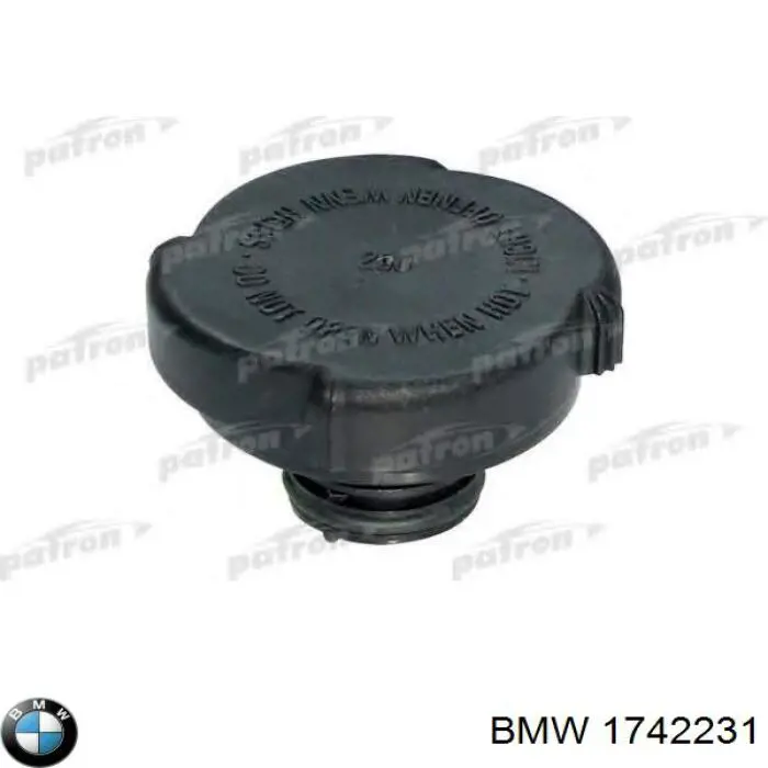 Tampa (tampão) do radiador BMW 1742231 preço, a partir de 6,16 USD