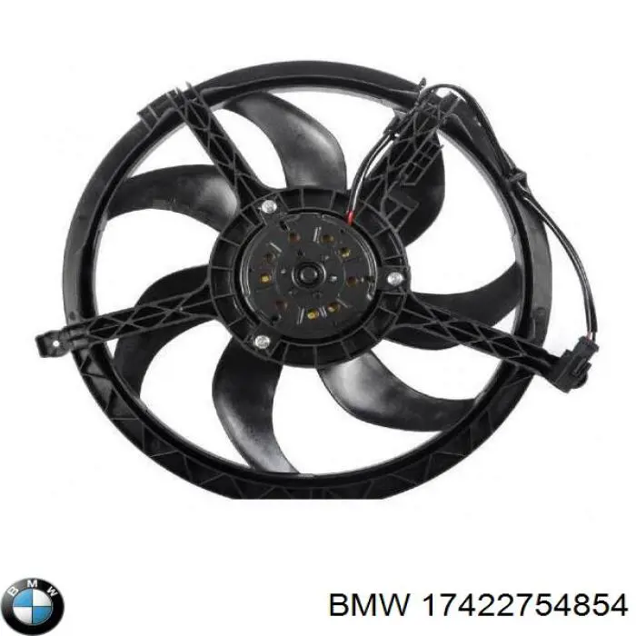 Difusor do radiador de esfriamento, montado com motor e roda de aletas BMW 17422754854 preço, a partir de 120,88 USD