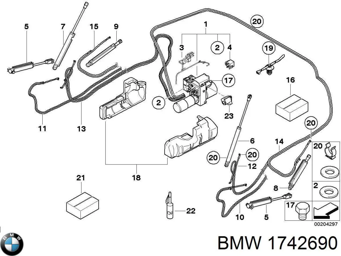 Relê elétrico multifuncional BMW 1742690 preço, a partir de 14,35 USD