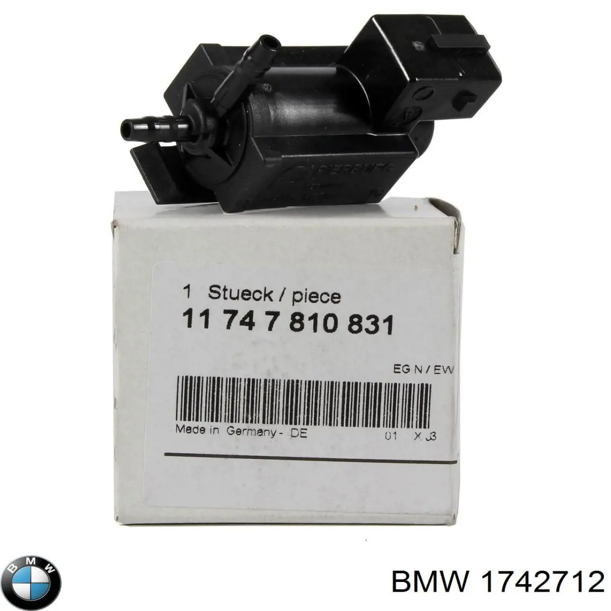 Válvula solenoide de regulação de comporta EGR BMW 1742712 preço, a partir de 44,95 USD