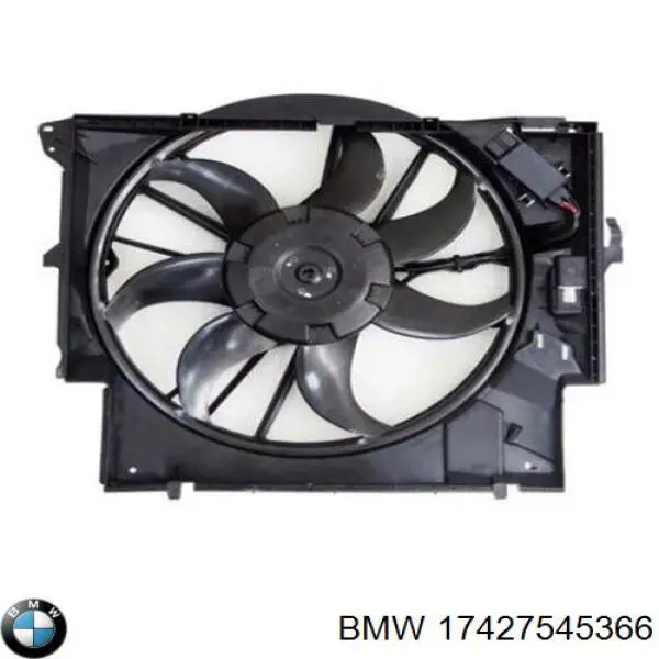 Difusor do radiador de esfriamento, montado com motor e roda de aletas BMW 17427545366 preço, a partir de 349,72 USD