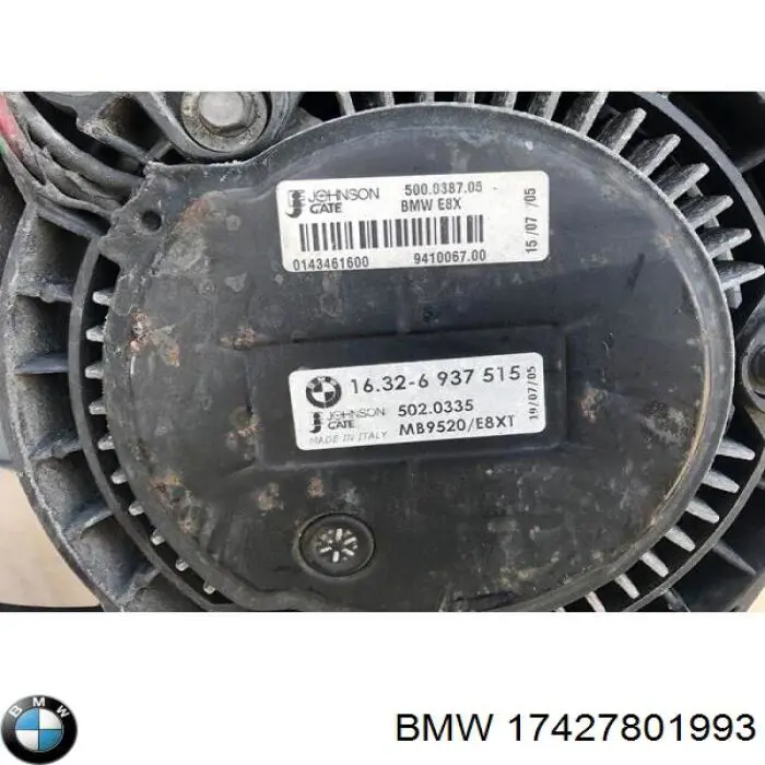 Difusor do radiador de esfriamento, montado com motor e roda de aletas BMW 17427801993 preço, a partir de 132,80 USD