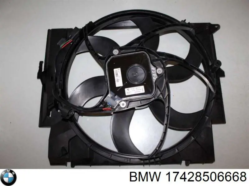 Difusor do radiador de esfriamento, montado com motor e roda de aletas BMW 17428506668 preço, a partir de 112,37 USD