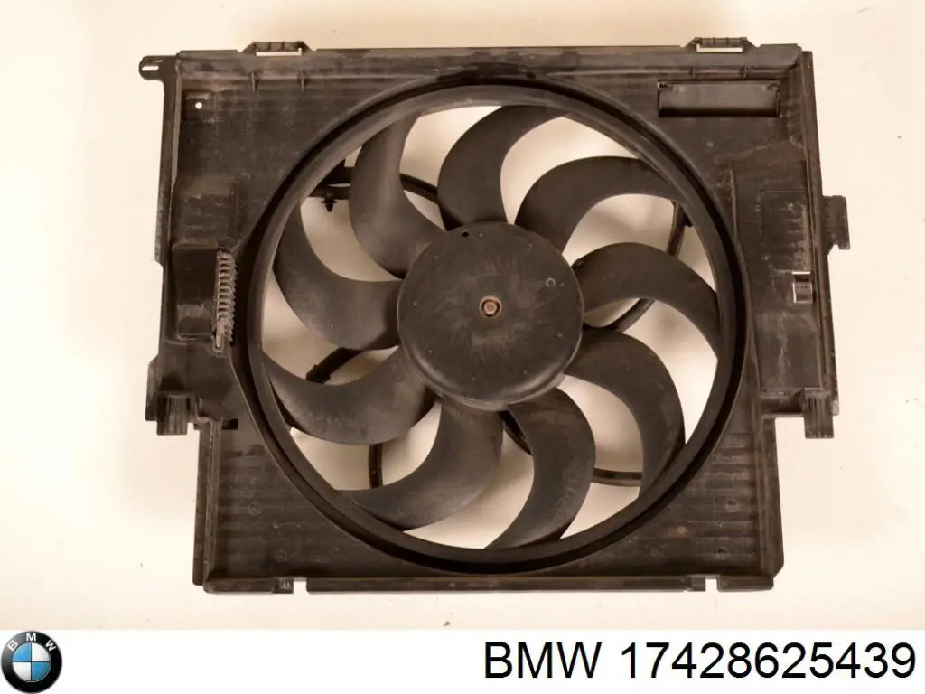 17428625439 BMW Difusor do radiador de esfriamento, montado com motor e roda de aletas