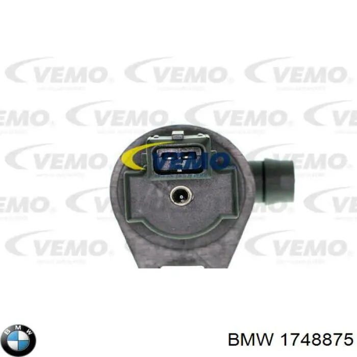 1748875 BMW Válvula de ventilação dos gases do tanque de combustível
