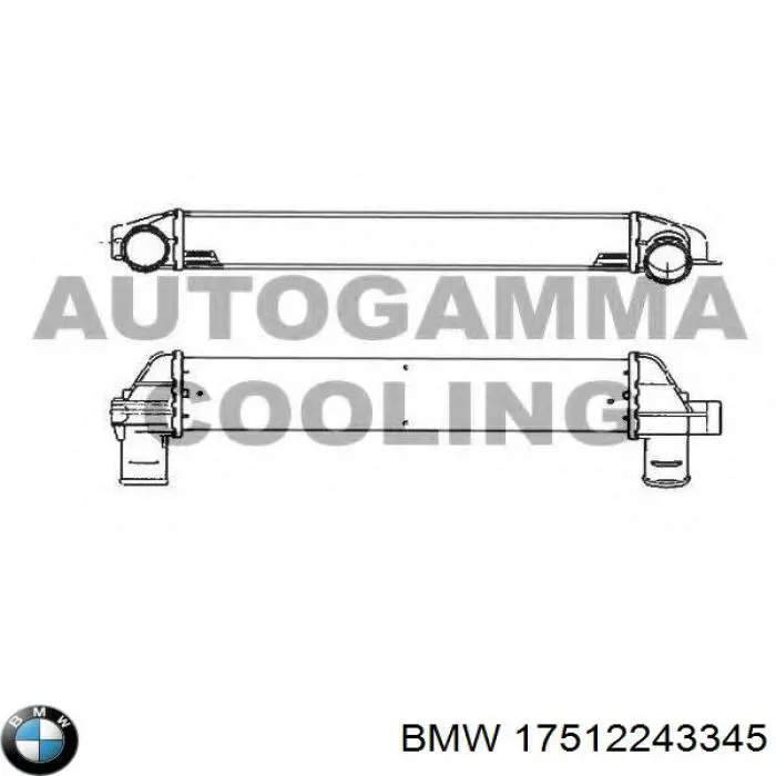 Radiador de intercooler BMW 2243345 preço, a partir de 71,63 USD