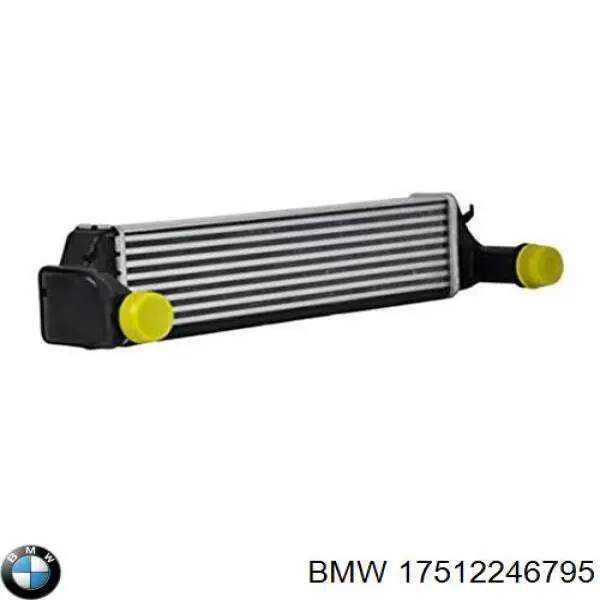 17512246795 BMW Radiador de intercooler