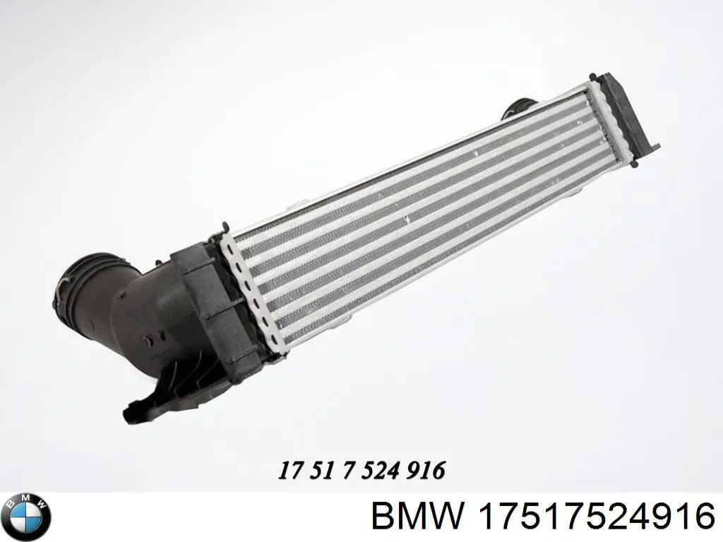 17517524916 BMW Radiador de intercooler