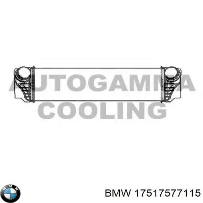 Radiador de intercooler BMW 17517577115 preço, a partir de 134,69 USD