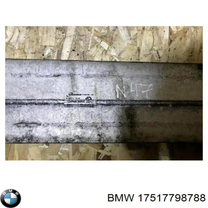Radiador de intercooler BMW 17517798788 preço, a partir de 69,10 EUR