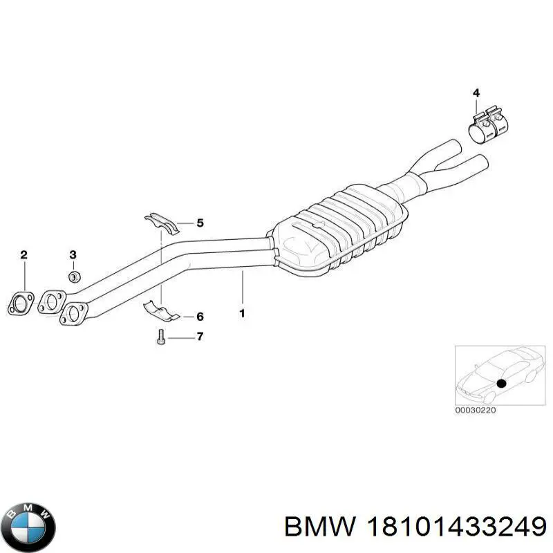  BMW 18101433249 preço, a partir de 10,34 USD