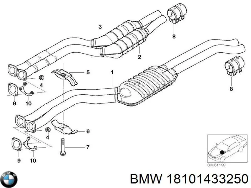 18101433250 BMW 
