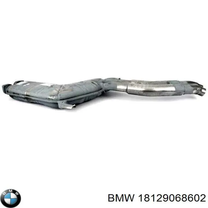 Compre 18129068602 BMW Silenciador, parte traseira