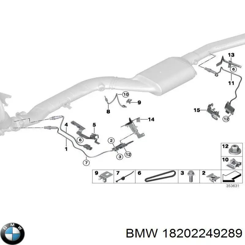 BMW 18202249289 preço, a partir de 44,25 USD