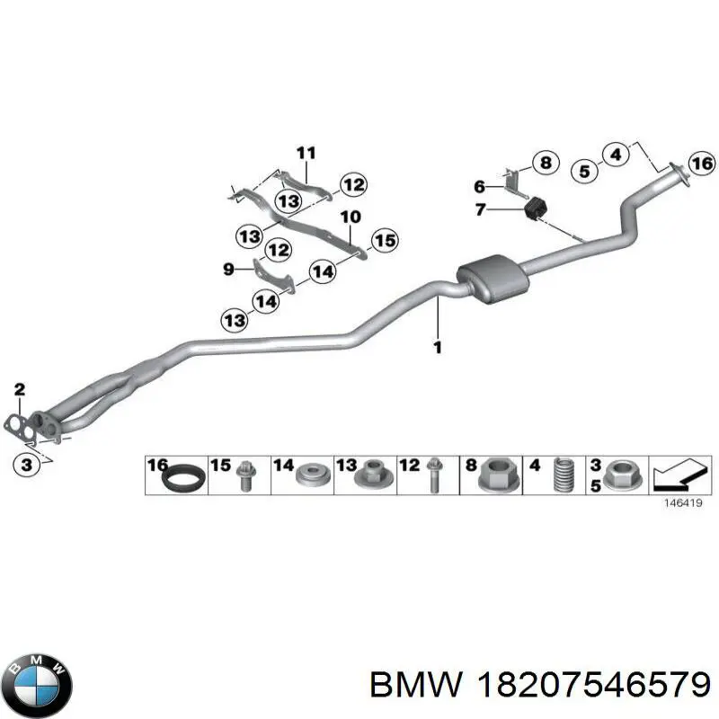 Compre 18207546579 BMW 