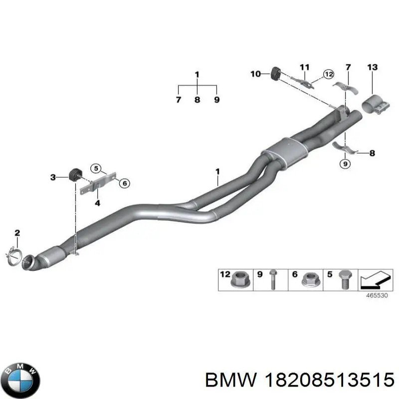 Coxim de fixação do silenciador BMW 18208513515 preço, a partir de 8,96 USD