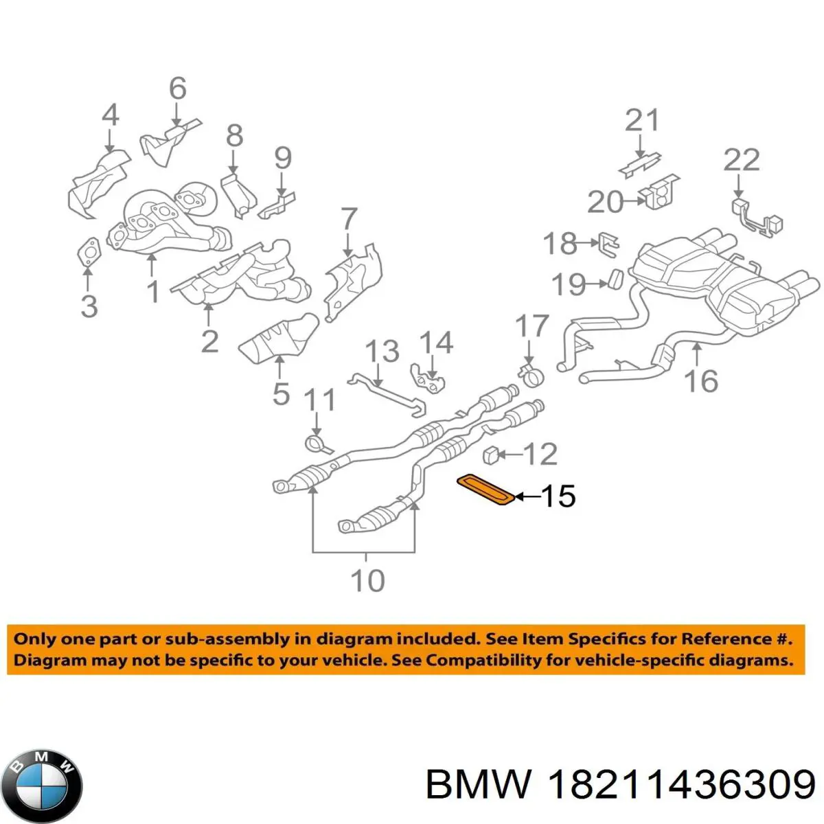  BMW 18211436309 preço, a partir de 113,46 USD
