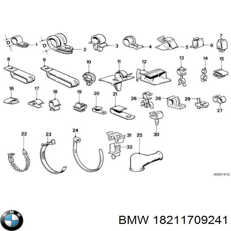 Compre 18211709241 BMW Consola do pára-choque dianteiro